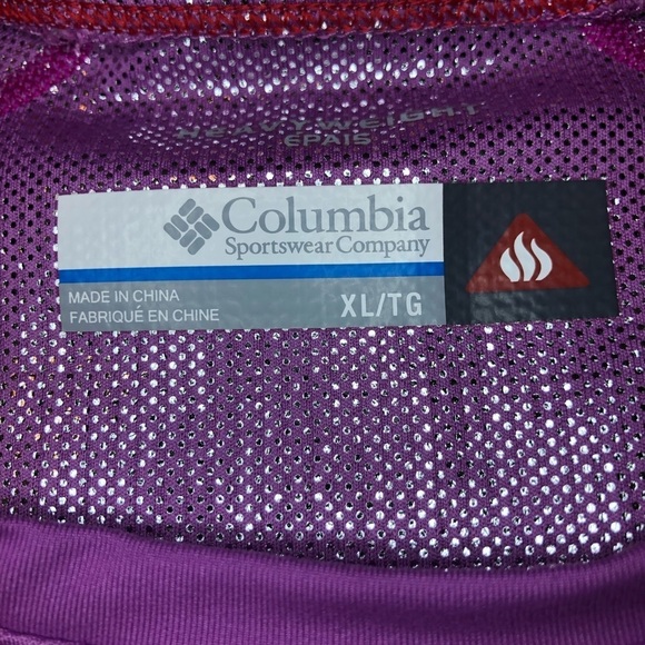 Columbia Purple Heavy Weight EPAIS Long Sleeve XL - Picture 7 of 9